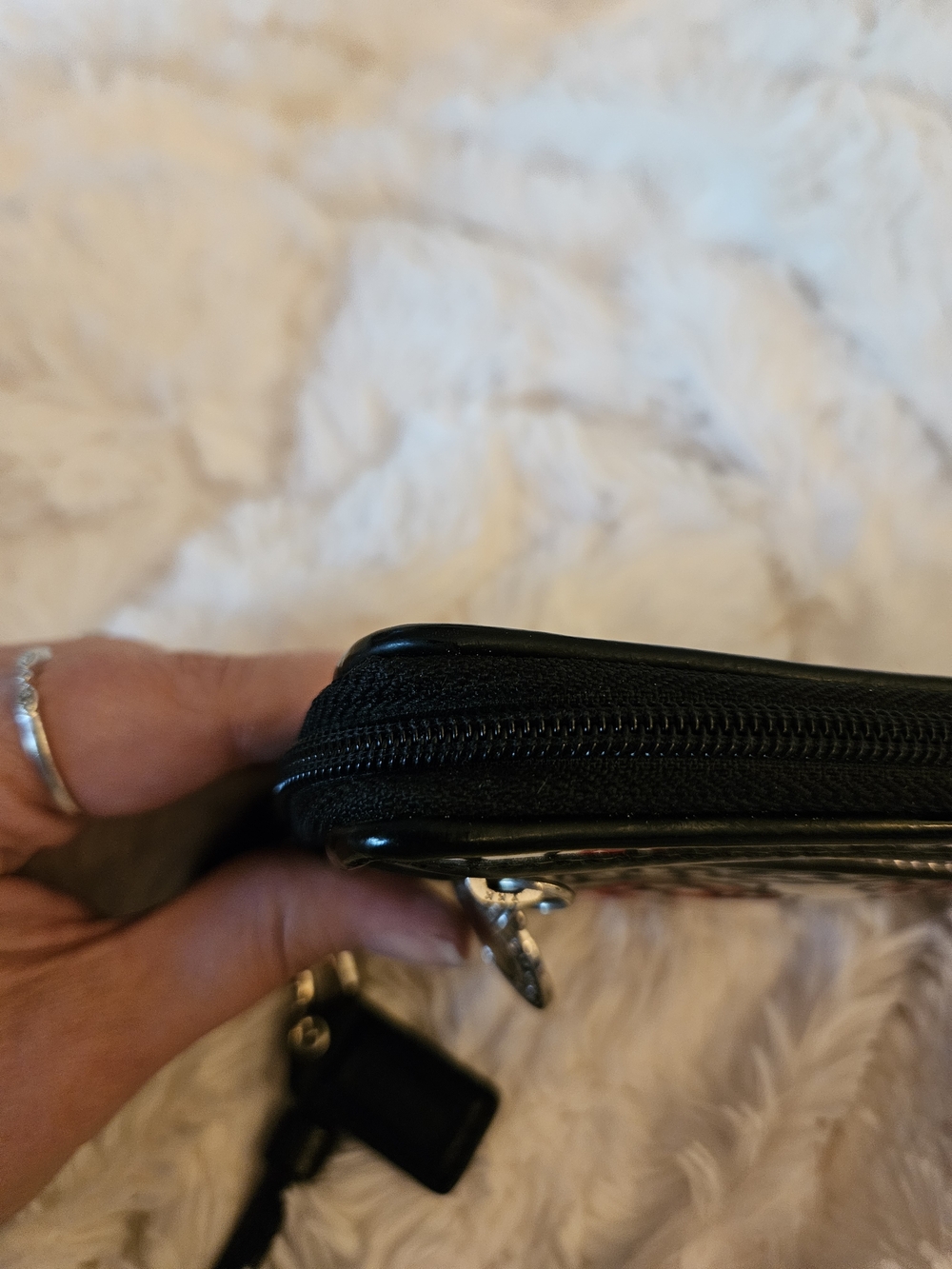 COACH✨️Poppy Daisy Floral Graffiti Wristlet/wallet-Y2K - Picture 13 of 16